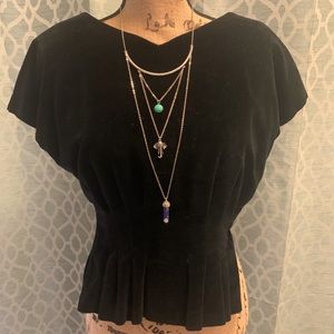 Boho Style Multi Layered Necklace